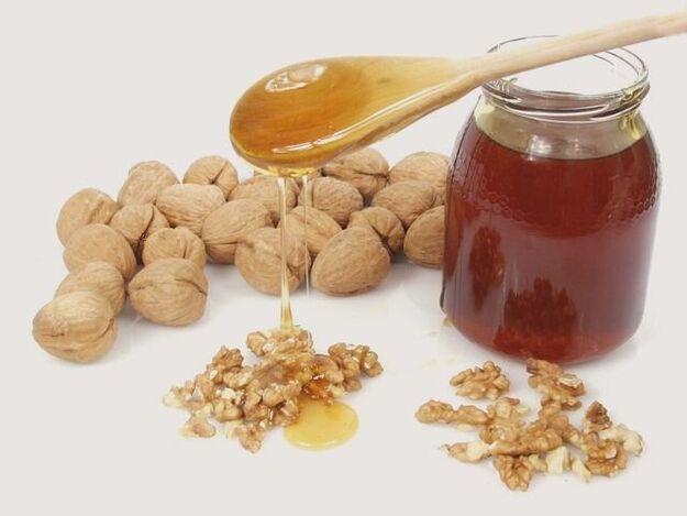 nueces y miel para agrandar el pene